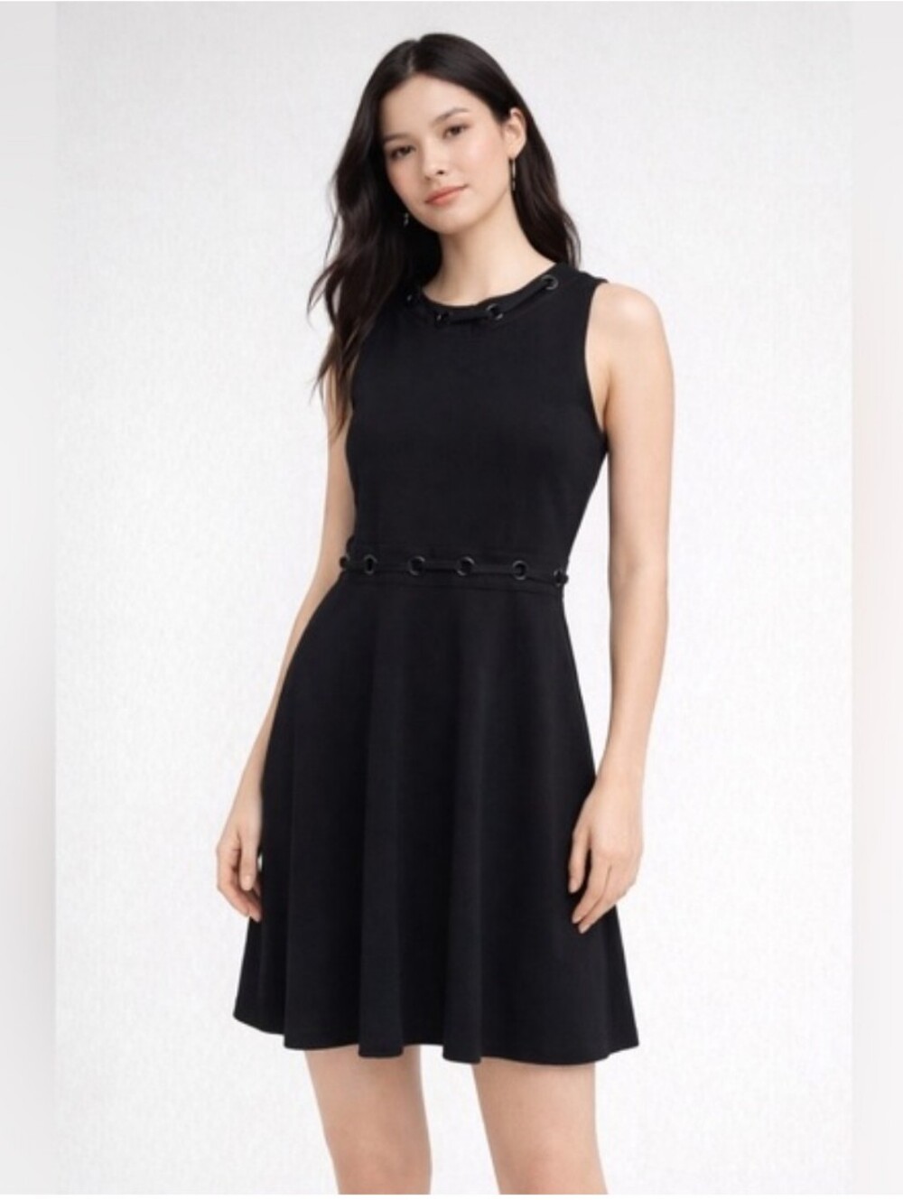 Karen Millen Black Sleeveless Dress